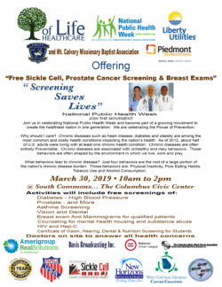 Health Fair in March 2019 - Tree of Life Healthcare